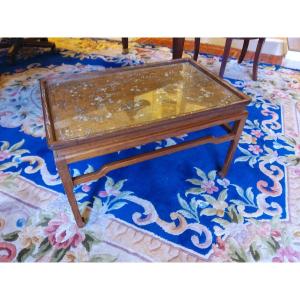 Indochina Coffee Table In Ironwood And Mother-of-pearl XIX